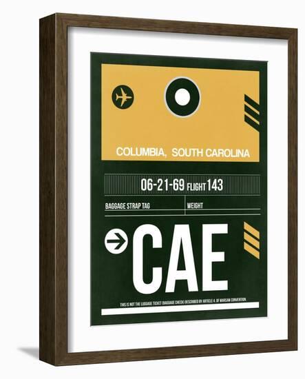 CAE Columbia Luggage Tag II-NaxArt-Framed Art Print