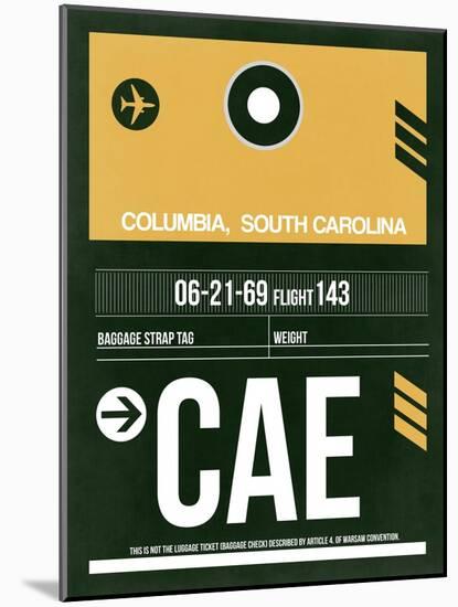 CAE Columbia Luggage Tag II-NaxArt-Mounted Art Print