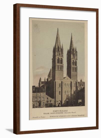 Caen, Eglise Saint Etienne-null-Framed Giclee Print