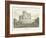 Caerdiff Castle, Glamorganshire (Engraving)-English School-Framed Giclee Print