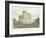 Caerdiff Castle, Glamorganshire (Engraving)-English School-Framed Giclee Print