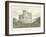 Caerdiff Castle, Glamorganshire (Engraving)-English School-Framed Giclee Print