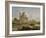 Caernarvon Castle, 1792 (Oil on Canvas)-Julius Caesar Ibbetson-Framed Giclee Print