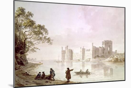 Caernarvon Castle, 18th Century-William Pars-Mounted Giclee Print