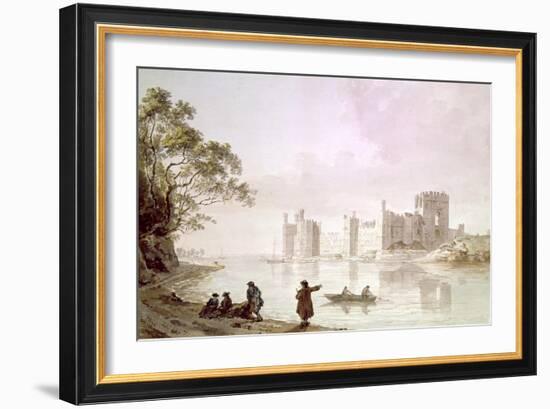 Caernarvon Castle, 18th Century-William Pars-Framed Giclee Print