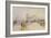 Caernarvon Castle, c.1833-Joseph Mallord William Turner-Framed Giclee Print