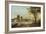 Caernarvon Castle, with a Harper in the Foreground-Paul Sandby-Framed Giclee Print