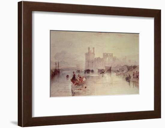 Caernarvon Castle-J M W Turner-Framed Giclee Print