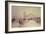 Caernarvon Castle-J M W Turner-Framed Giclee Print