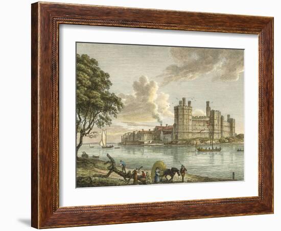 Caernarvon Castle-Paul Sandby-Framed Art Print