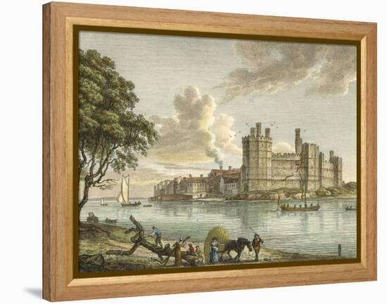 Caernarvon Castle-Paul Sandby-Framed Stretched Canvas