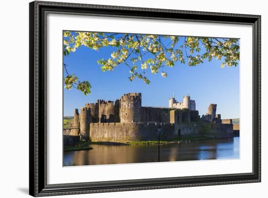 Caerphilly Castle, Gwent, Wales, United Kingdom, Europe-Billy Stock-Framed Photographic Print