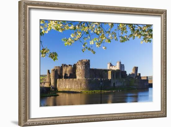 Caerphilly Castle, Gwent, Wales, United Kingdom, Europe-Billy Stock-Framed Photographic Print