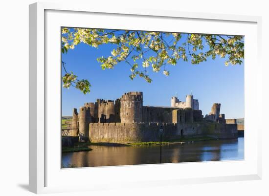 Caerphilly Castle, Gwent, Wales, United Kingdom, Europe-Billy Stock-Framed Photographic Print