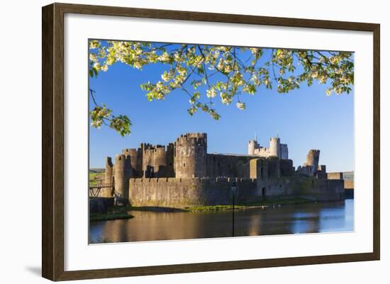 Caerphilly Castle, Gwent, Wales, United Kingdom, Europe-Billy Stock-Framed Photographic Print