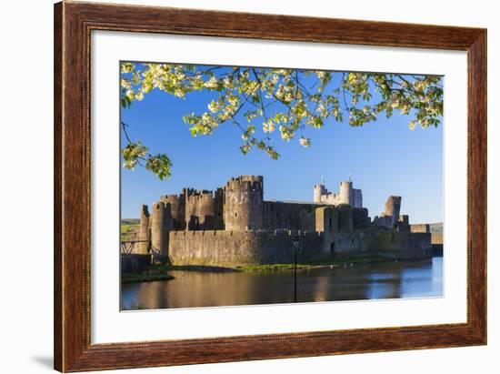 Caerphilly Castle, Gwent, Wales, United Kingdom, Europe-Billy Stock-Framed Photographic Print