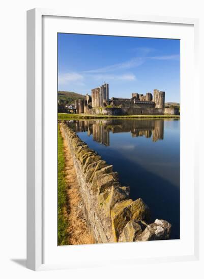 Caerphilly Castle, Gwent, Wales, United Kingdom, Europe-Billy Stock-Framed Photographic Print