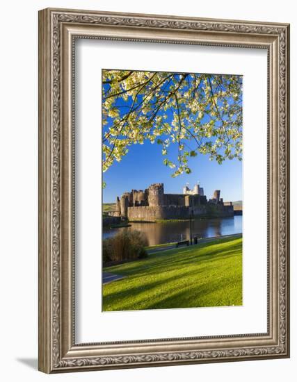 Caerphilly Castle, Gwent, Wales, United Kingdom, Europe-Billy Stock-Framed Photographic Print