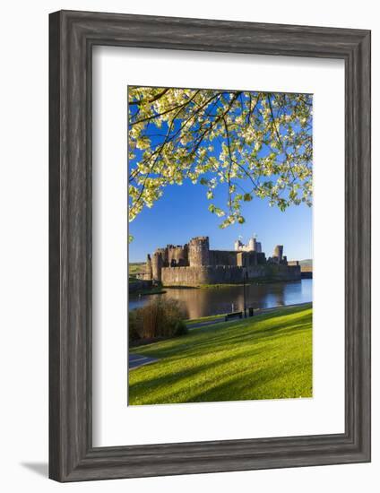 Caerphilly Castle, Gwent, Wales, United Kingdom, Europe-Billy Stock-Framed Photographic Print