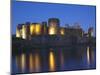 Caerphilly Castle, Mid Glamorgan, Wales, United Kingdom, Europe-Billy Stock-Mounted Photographic Print