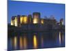 Caerphilly Castle, Mid Glamorgan, Wales, United Kingdom, Europe-Billy Stock-Mounted Photographic Print