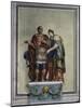 Caesar and Calpurnia-Giambattista Canal-Mounted Art Print