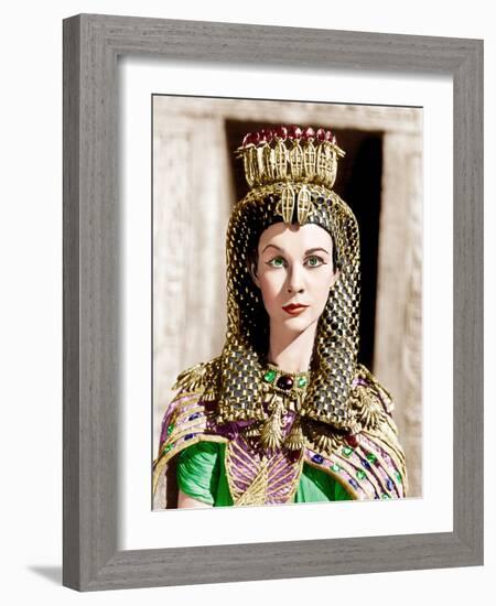 Caesar and Cleopatra, Vivien Leigh, 1945-null-Framed Photo