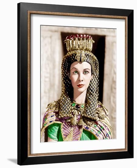 Caesar and Cleopatra, Vivien Leigh, 1945-null-Framed Photo