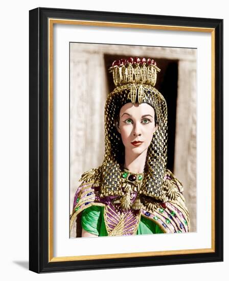 Caesar and Cleopatra, Vivien Leigh, 1945-null-Framed Photo