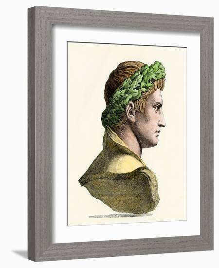 Caesar Augustus, First Roman Emperor-null-Framed Giclee Print