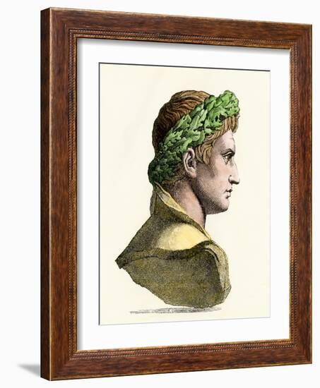 Caesar Augustus, First Roman Emperor-null-Framed Giclee Print