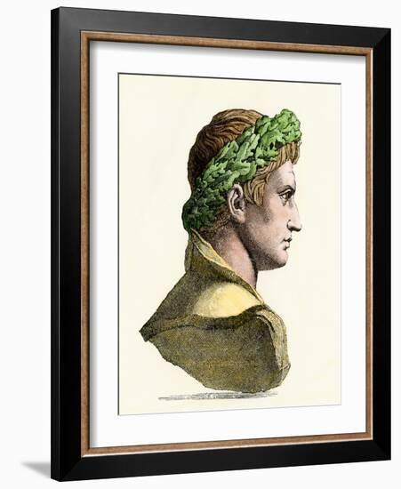 Caesar Augustus, First Roman Emperor-null-Framed Giclee Print