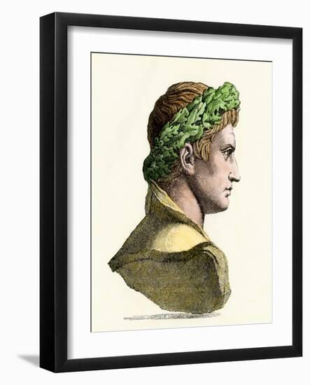 Caesar Augustus, First Roman Emperor-null-Framed Giclee Print