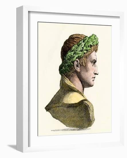 Caesar Augustus, First Roman Emperor-null-Framed Giclee Print