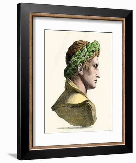 Caesar Augustus, First Roman Emperor-null-Framed Giclee Print