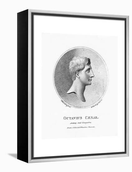 Caesar Augustus, Roman Emperor-E Harding-Framed Premier Image Canvas