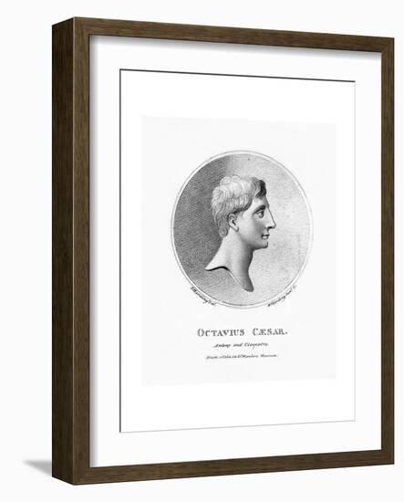 Caesar Augustus, Roman Emperor-E Harding-Framed Giclee Print