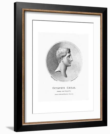 Caesar Augustus, Roman Emperor-E Harding-Framed Giclee Print