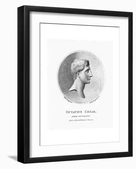 Caesar Augustus, Roman Emperor-E Harding-Framed Giclee Print