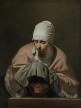 Girl with a Large Hat, 1645-1648-Caesar Boëtius van Everdingen-Giclee Print
