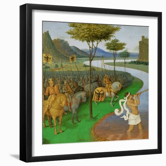 Caesar Crossing the Rubicon-Jean Fouquet-Framed Giclee Print