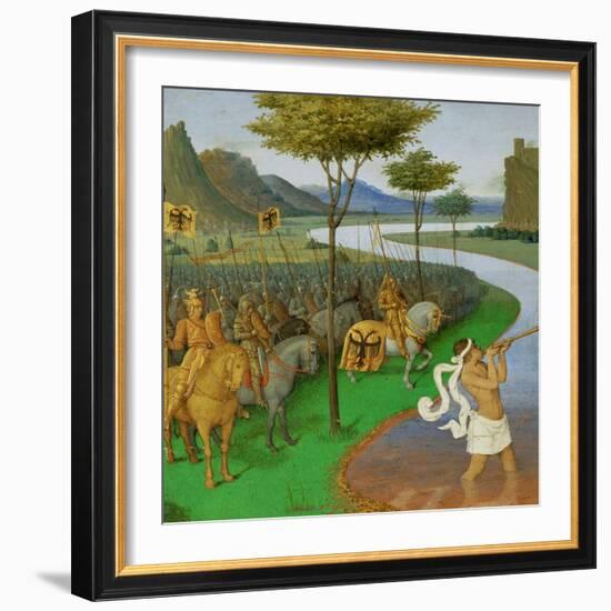 Caesar Crossing the Rubicon-Jean Fouquet-Framed Giclee Print