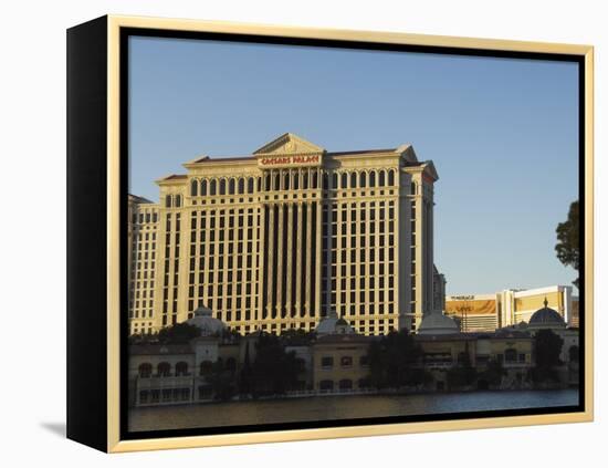 Caesar's Palace Hotel and Casino on the Strip and Flamingo, Las Vegas, Nevada, USA-Robert Harding-Framed Premier Image Canvas