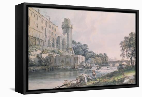 Caesar's Tower and Part of Warwick Castle-Paul Sandby-Framed Premier Image Canvas