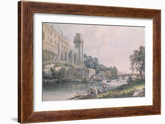 Caesar's Tower and Part of Warwick Castle-Paul Sandby-Framed Giclee Print