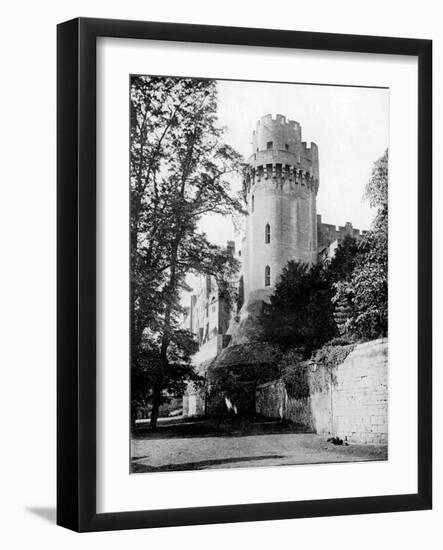 Caesar's Tower, Warwick Castle, Warwickshire, 1924-1926-Valentine & Sons-Framed Giclee Print