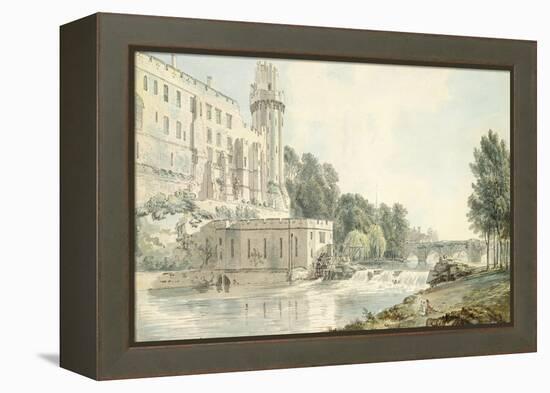 Caesar's Tower, Warwick Castle-Paul Sandby-Framed Premier Image Canvas