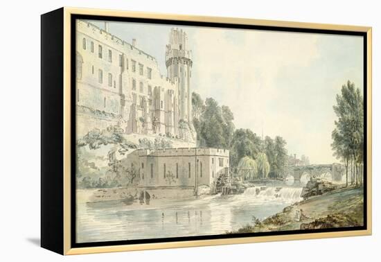 Caesar's Tower, Warwick Castle-Paul Sandby-Framed Premier Image Canvas