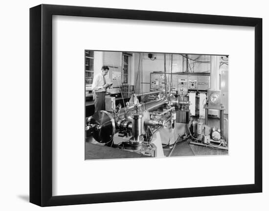 Caesium Atomic Clock-National Physical Laboratory-Framed Photographic Print