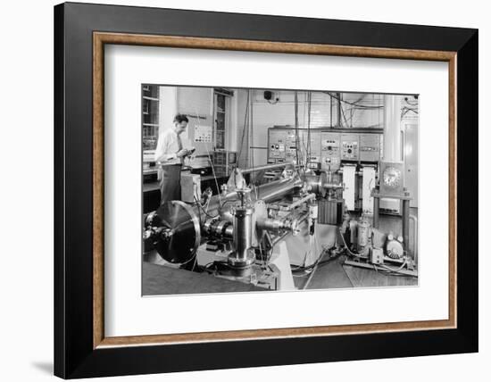 Caesium Atomic Clock-National Physical Laboratory-Framed Photographic Print